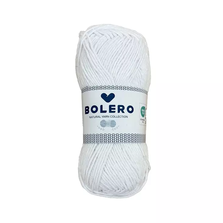 Lanka slim cotton 50g valkoinen 05-02 - Puuvillalangat - 6438506011543 - 1