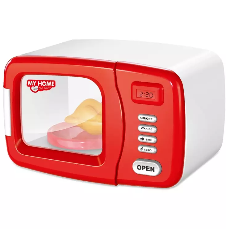 LASTEN LEIKKI MIKROAALTOUUNI MY HOME - Kotileikit - 6438014231303 - 1