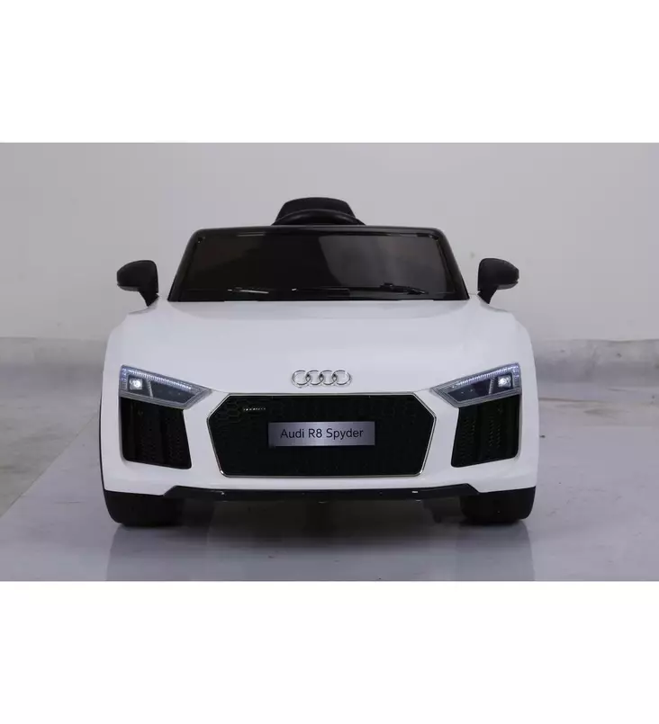 LASTEN SÄHKÖAUTO AUDI R8 VALKOINEN - Leluajoneuvot - 6438014202563 - 1