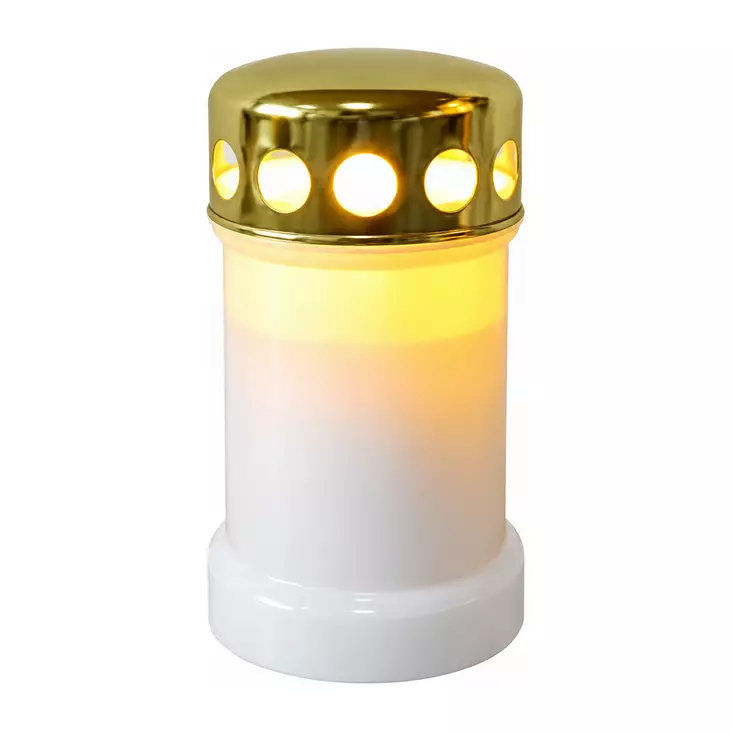 Led hautakynttilä 7,3x13,3cm - Hautakynttilät - 6438506023263 - 1