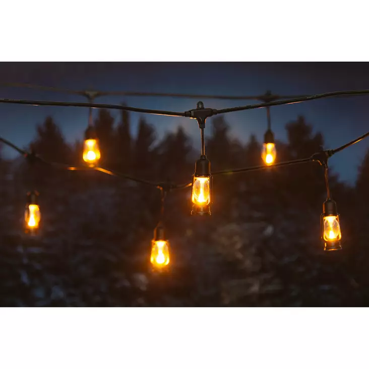 LED-lyhdyt 10 kpl sarja jatkettava - LED-kynttilät - 6410416484273 - 1
