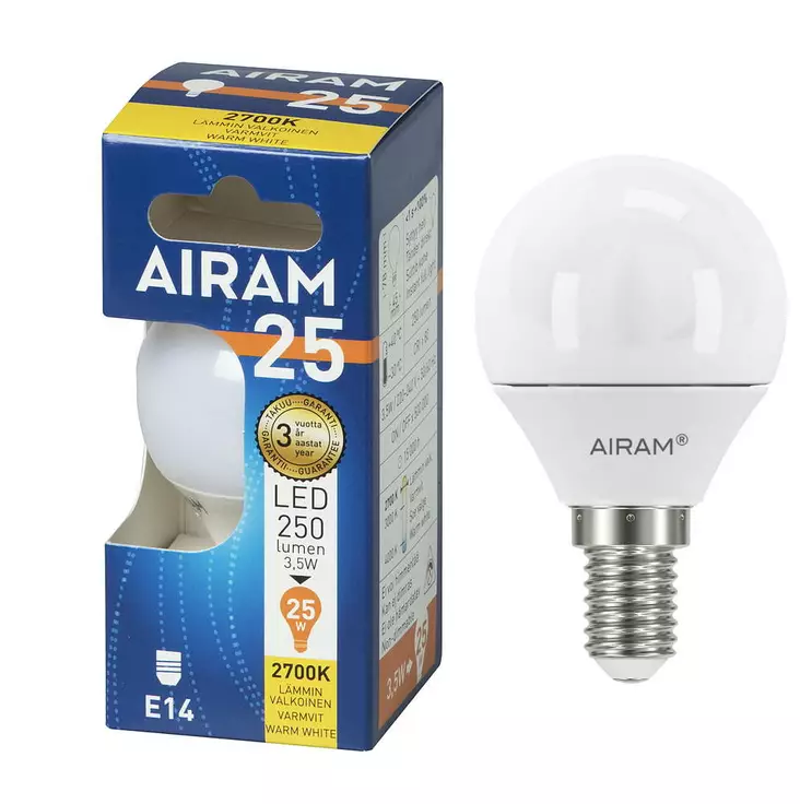 LED 3,5W/827 E14 - Lamput E14 kanta - 6435200242303 - 1