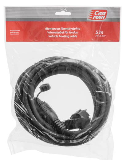 LOHKOLÄMMITTIMEN JOHTO CALIX 5M CARMAN Ajoneuvon lämmitysjohto - Lohkolämmittimen johdot - 6410413227613 - 1