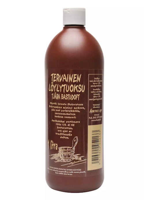 L=C3=B6ylytuoksu 1L Foxtel terva - Sauna- ja löylytuoksut - 6419642052133 - 1