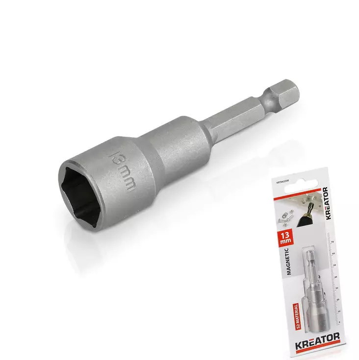 MAGNEETTIHYLSY 13MM - Porakonehylsyt ja hylsypitimet - 5400338048753 - 1