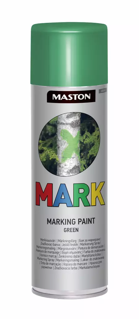 MERKKAUSVÄRI VIHREÄ 500ML - Spraymaalit - 6412494010023 - 1