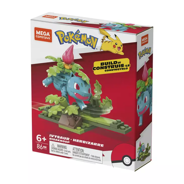 Pokemon-hahmo Ivysaur - Rakennussarjat - 194735048083 - 1