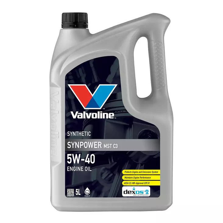 Valvoline SynPower MST C3 5W-40 moottori - Moottoriöljyt - 8710941021973 - 1