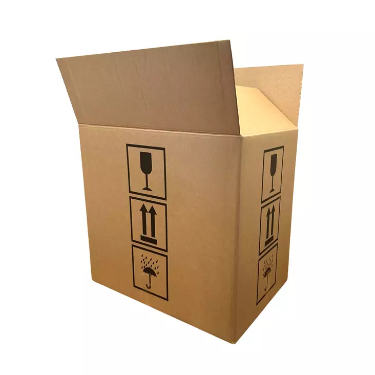 Muuttolaatikko 60x40x55cm 1kpl - Säilytyslaatikot ja muovilaatikot - 839853 - 1