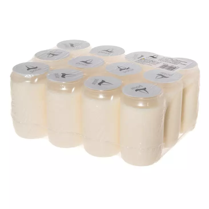 =C3=B6ljykynttil=C3=A4 55h 12kpl valkoinen - Öljykynttilät - 6410412142023 - 1