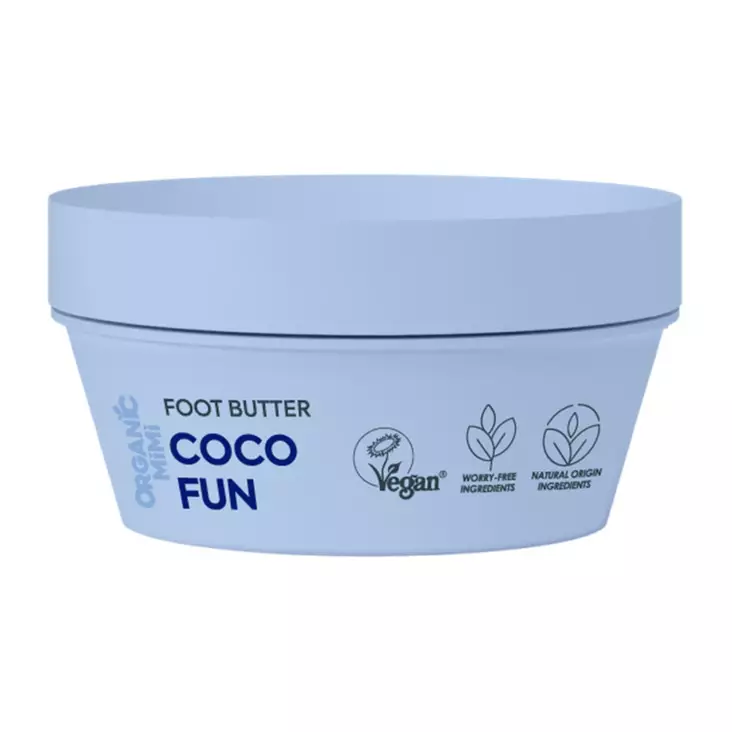 Organic mimi Coco fun jalkavoide 50ml - Jalkojenhoitotuotteet - 8606032063123 - 1