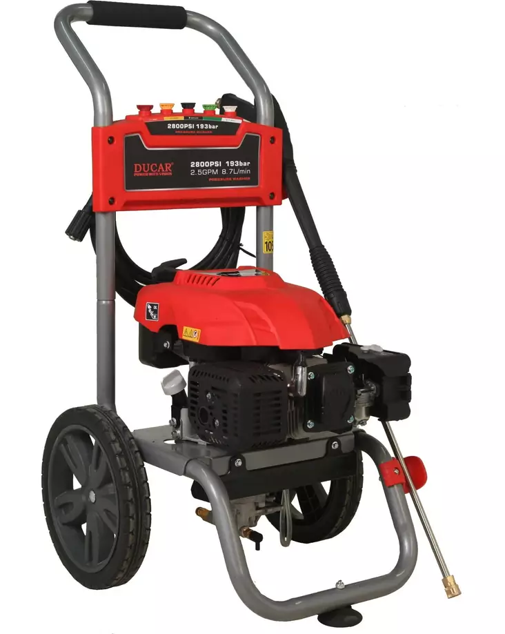 Painepesuri polttomoottorilla Ducar DGPW2800V 193bar imevä - Painepesurit ja pesuainevaahdottimet - 6438014265513 - 1