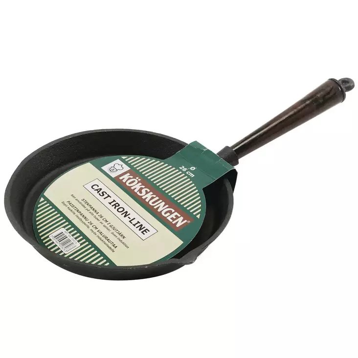 PAISTINPANNU 26 CM Valurautainen Kökskungen - Paistinpannut - 7391467208263 - 1