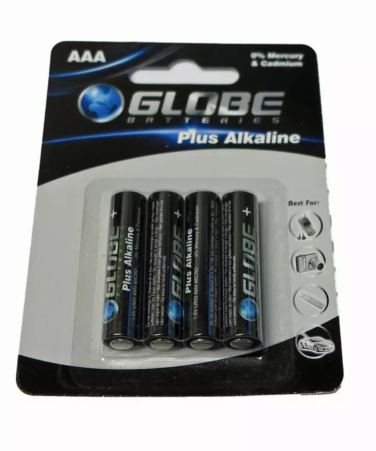 PARISTO AAA 4KPL GLOBE - Sormiparistot - 6438255910043 - 1