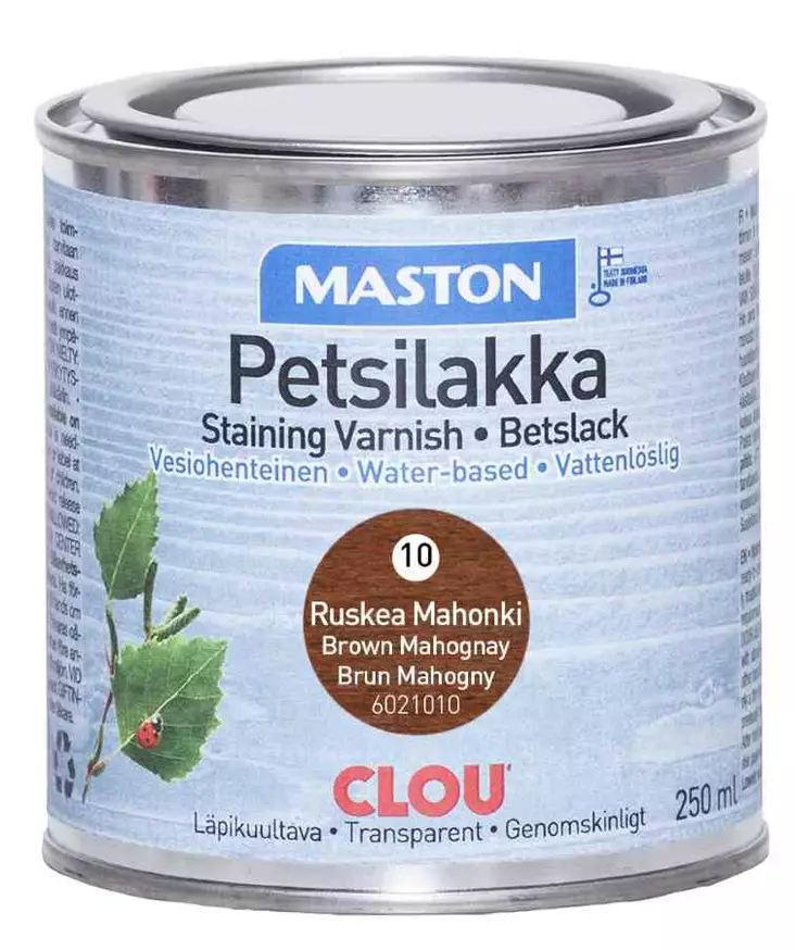PETSILAKKA RUSKEA MAHONKI 250ml - Lakat - 6412490003593 - 1