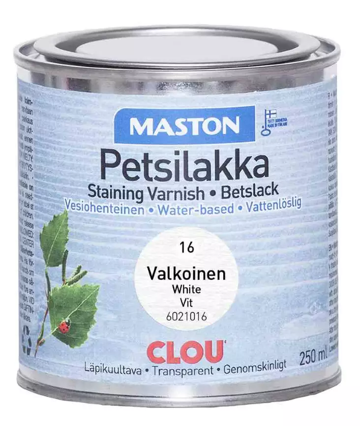 PETSILAKKA VALKOINEN 250ml - Lakat - 6412490003623 - 1