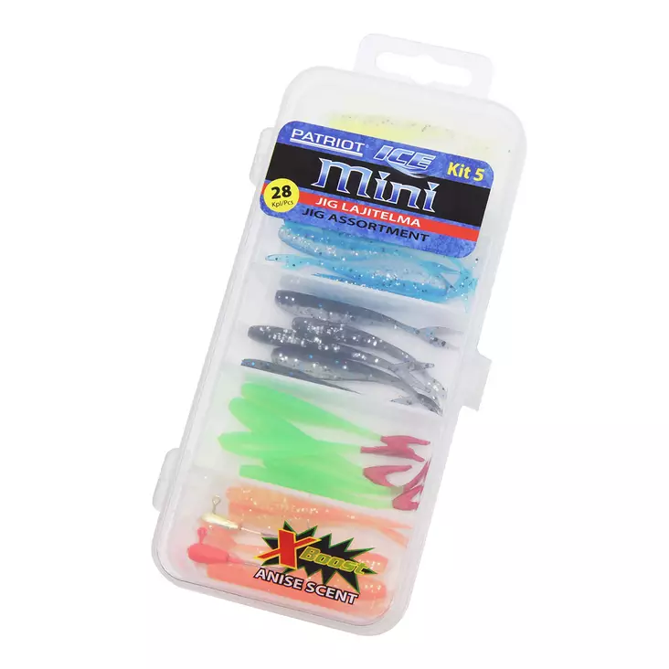 Patriot Ice Mini pilkkijigilajitelma 28k - Tasapainopilkit - 6417512540933 - 1