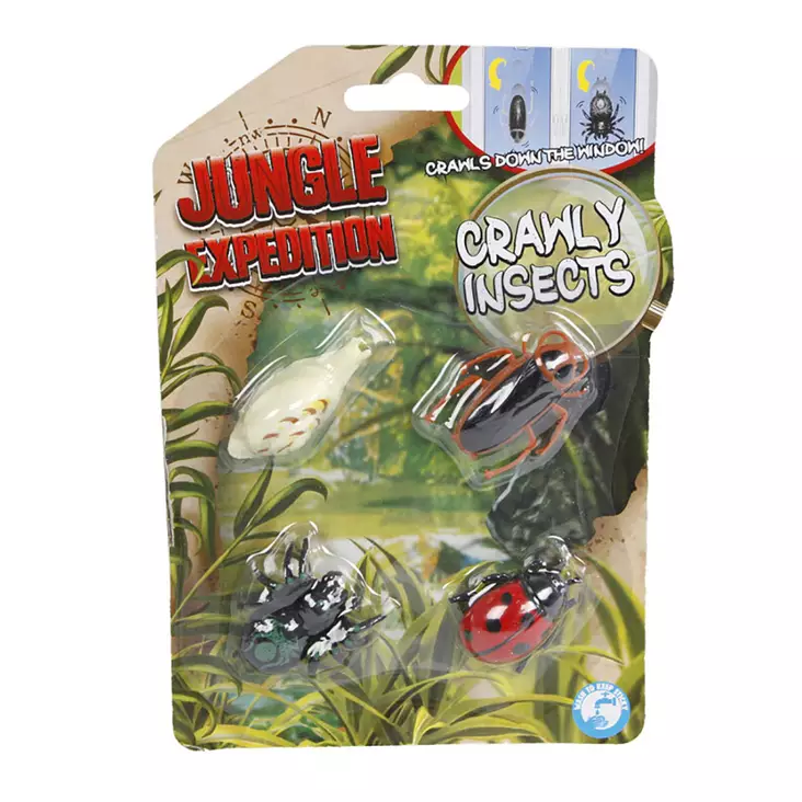 Pocket Money hyönteiset 4 kpl - Figuurit ja robotit - 8713219429563 - 1