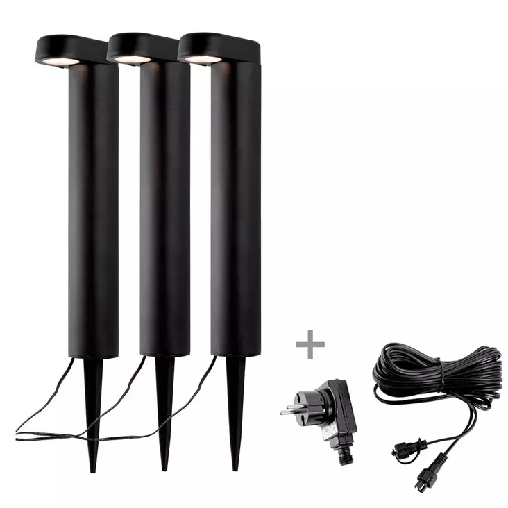 Pollarivalaisinsetti Lucio Down 3 kpl - Ulkovalaisimet - 6435200304063 - 1