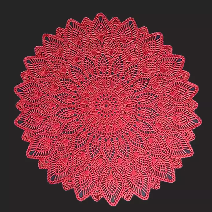 Pöytätabletti 38 cm punainen - Pöytätabletit - 6438506010713 - 1