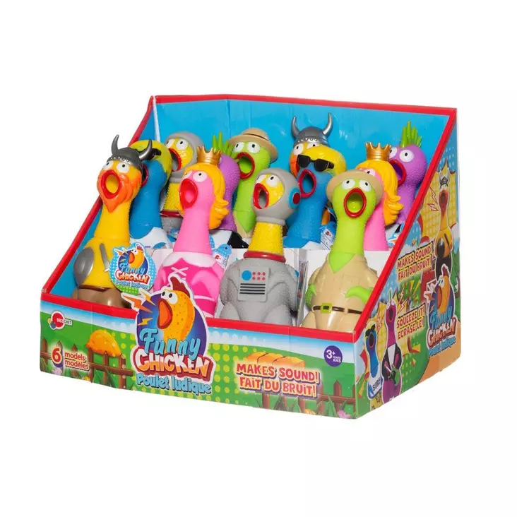 Puristeltava kana äänillä - Figuurit ja robotit - 6410416382593 - 1