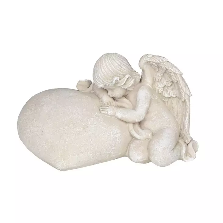 Puutarhapatsas Enkeli ja sydän - Pihapatsaat ja veistokset - 6410416128023 - 1