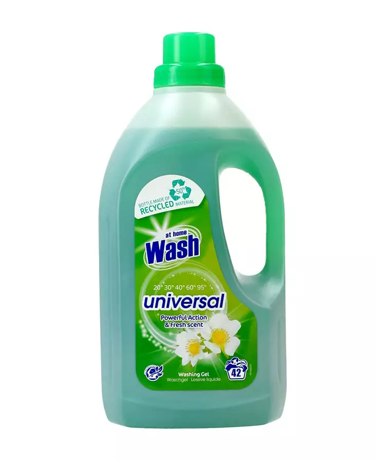 Pyykinpesugeeli Unive 1,5L 42 pesua At Home - Pyykinpesunesteet - 8720604310023 - 1