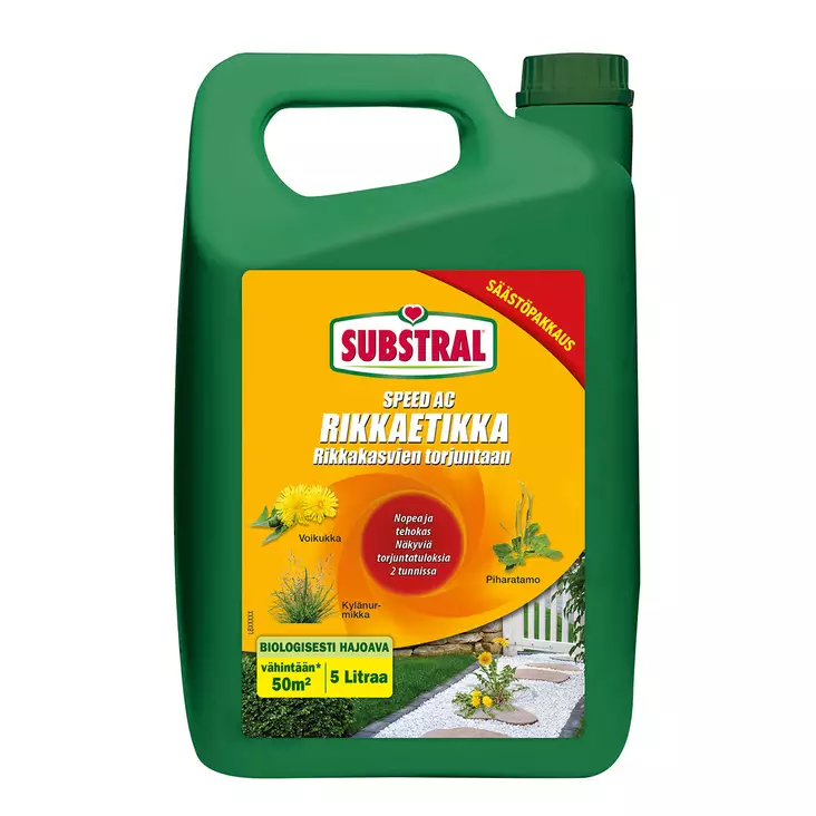 Substral Rikkaetikka 5L - Huonekasvien ravinteet ja myrkyt - 5707441520443 - 1