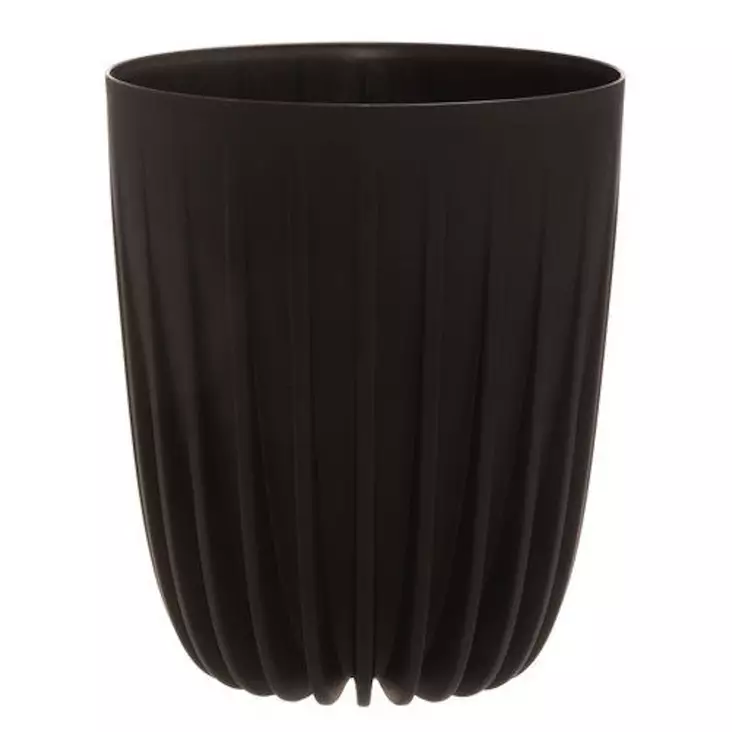 Ruukku Mira musta 25cm - Sisäruukut ja suojaruukut - 6410416334653 - 1