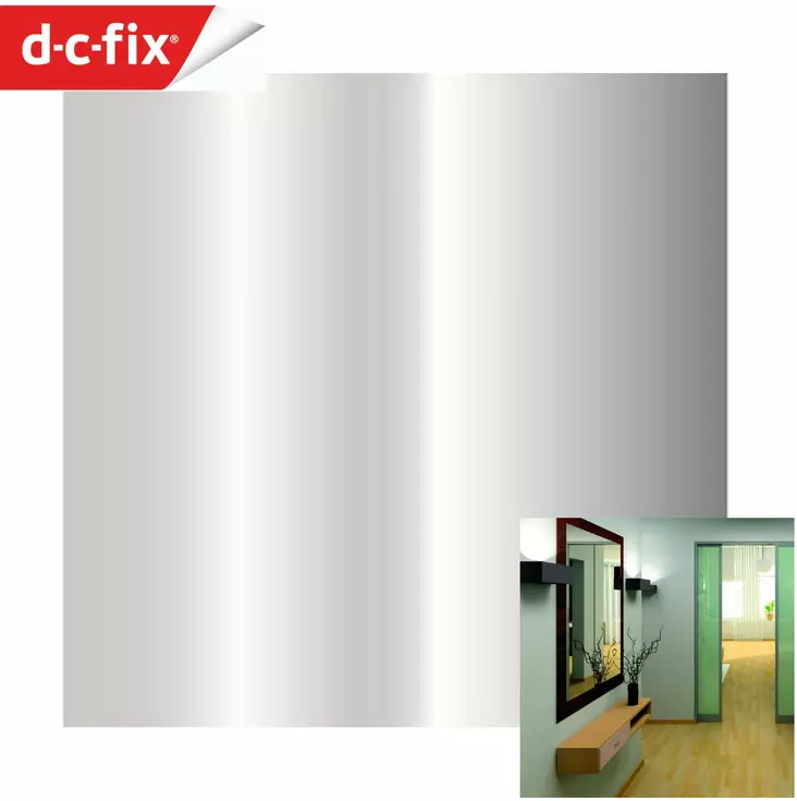 SISUSTUSKALVO D-C-Fix 215-0005 200x45cm Peili kontaktimuovi - Sisustuskalvot - 4007386244253 - 1