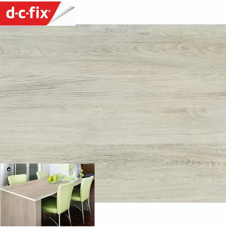 SISUSTUSKALVO D-C-Fix 346-0589 200x45cm Vaalea tammi kontaktimuovi - Sisustuskalvot - 4007386271563 - 1