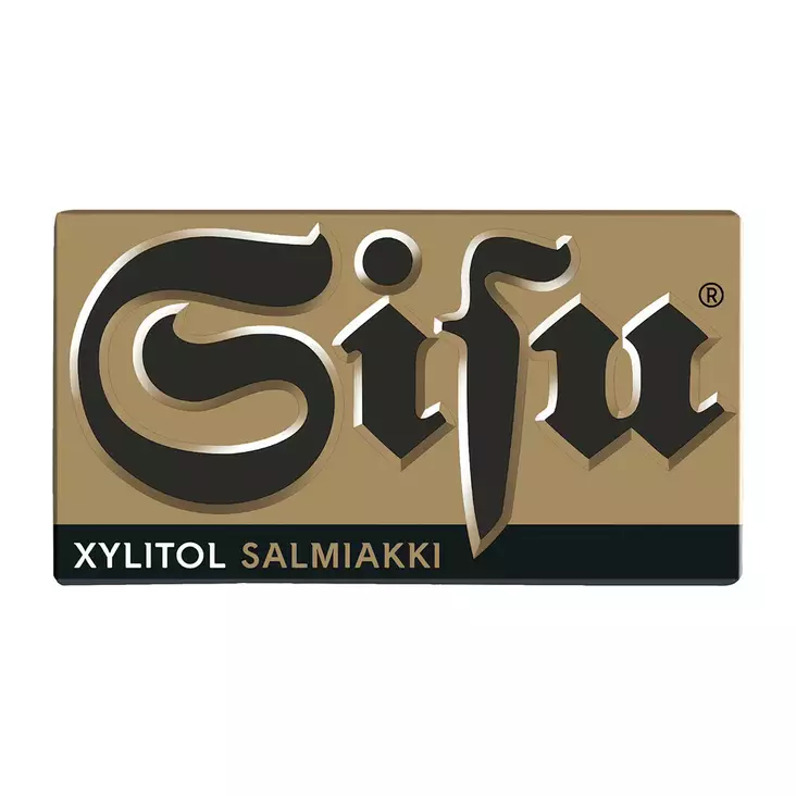 SISU ISO XYLITOL SALMIAKKI 36G LEAF - Makeiset ja naposteltavat - 6420256001783 - 1
