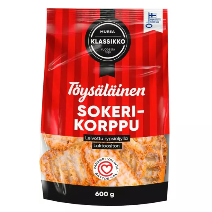 SOKERIKORPPU 600G TÖYSÄLÄINEN II-laatu. - Leivät, keksit ja leivonnaiset - 6409590000683 - 1
