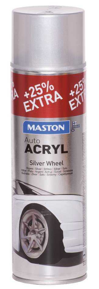 SPRAYMAALI HOPEA AUTOACRYL 500ML MASTON - Spraymaalit - 6412490025083 - 1