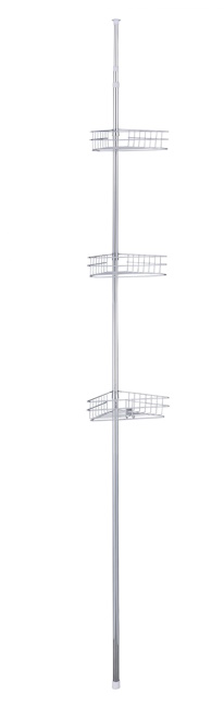 suihkuhylly Aino kolmella korilla - Suihkunaulakot ja kylpyhuonehyllyt - 6416096035903 - 1