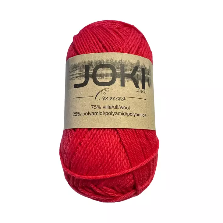 Sukkalanka Joki 100G Punainen - Sukkalangat - 6438159389433 - 1