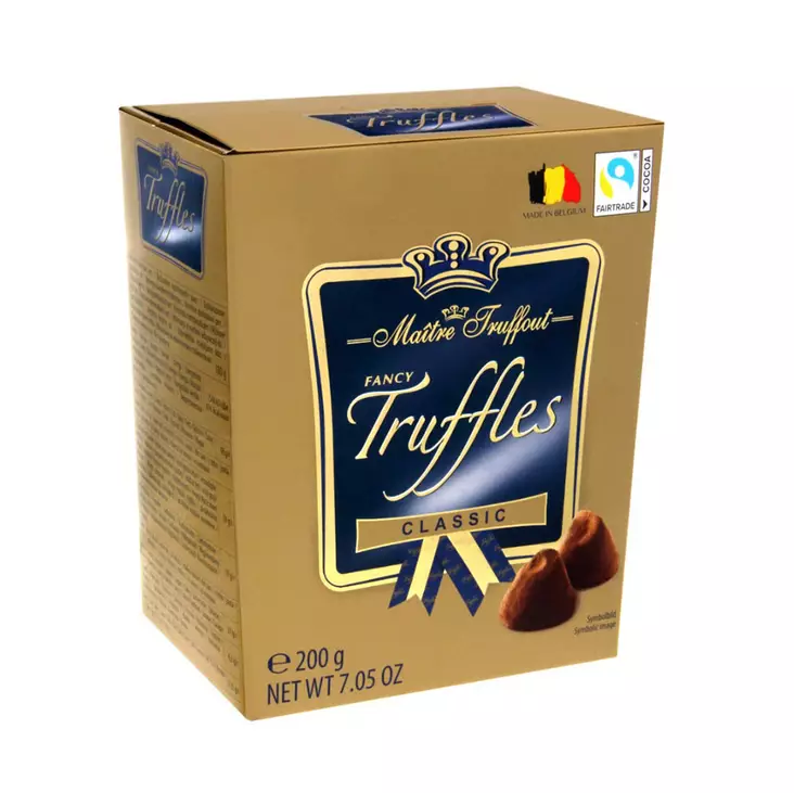 Suklaatryffeli 200g Classic - Suklaat - 9002859038723 - 1