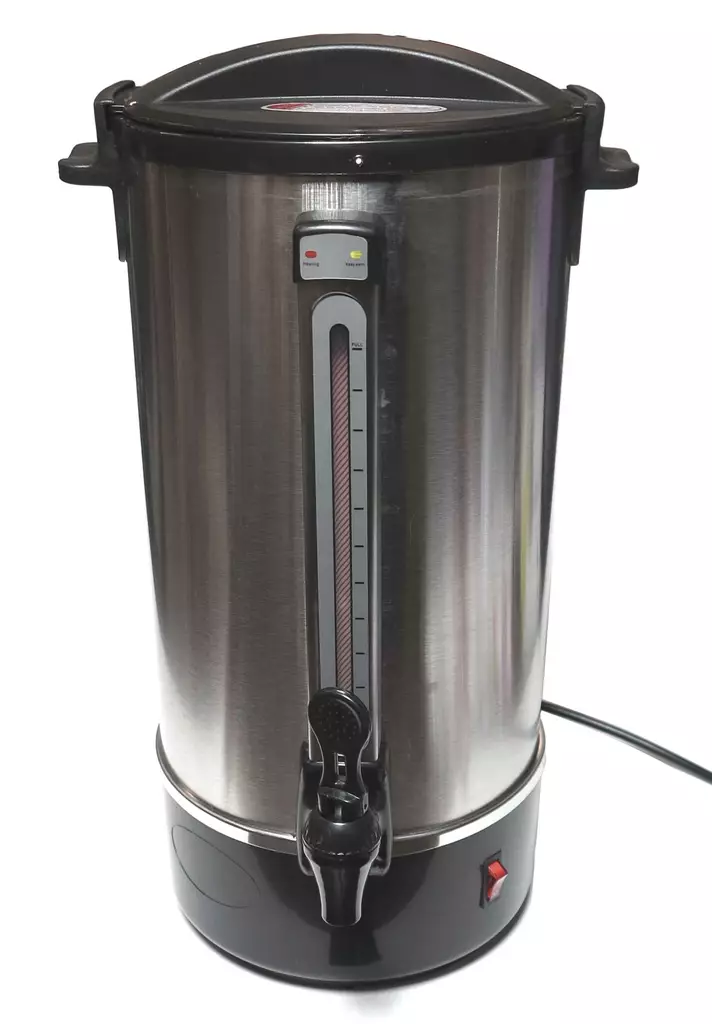 Iso suurtaloustermossäilö hanalla kuumien juomien tarjoiluun. - Suurtalouskeittiö - 6438168104263 - 1