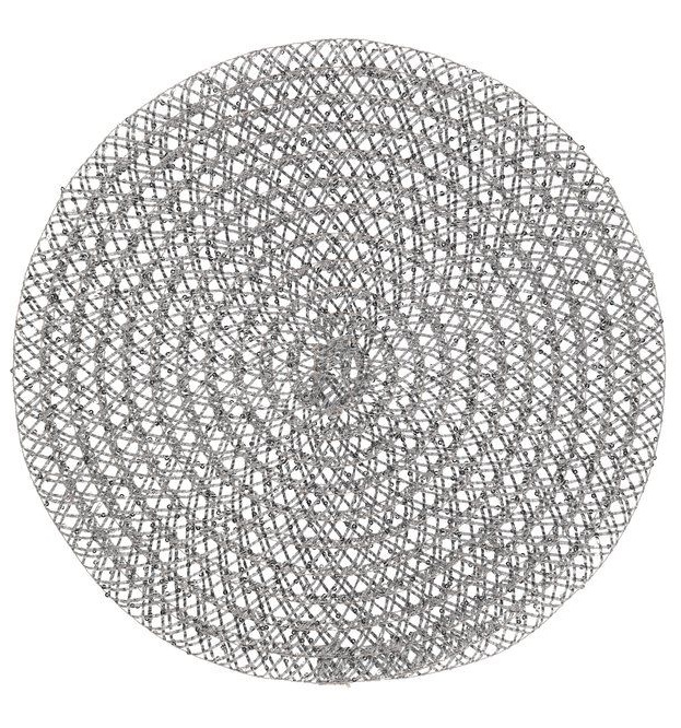 harmaa paljettitabletti kattaus - Pöytätabletit - 6410413329713 - 1