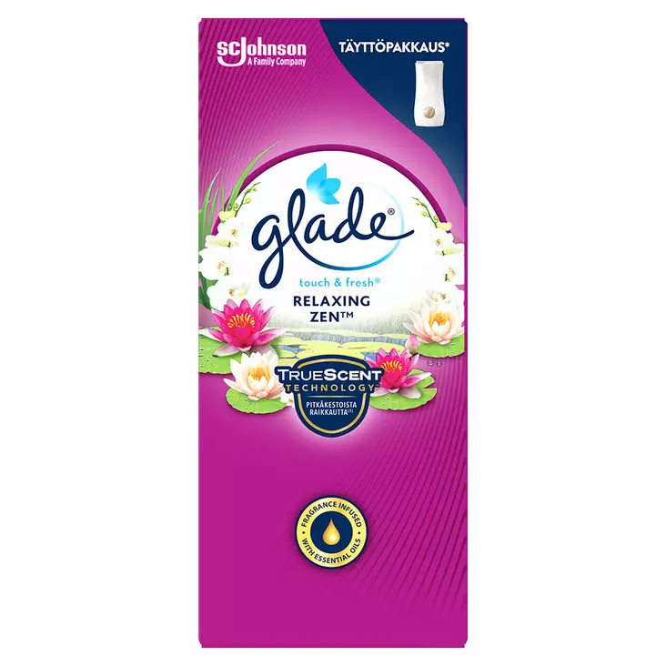 Glade Ilmanraikastintäyttö 10ml Relaxing - Huonetuoksut ja ilmanraikastimet - 5000204818673 - 1