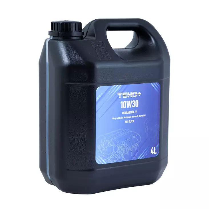 Teho+ 10W30 moottoriöljy 4L - Moottoriöljyt - 6417196785033 - 1