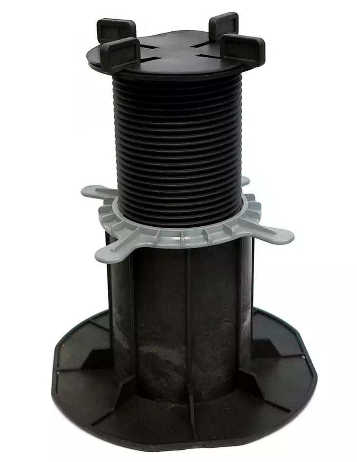 TERASSIJALKA SÄÄDETTÄVÄ DDP04 120-220MM SARJA ARRAS - Terassiruuvit ja terassijalat - 4741280724953 - 1