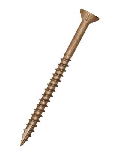 TERASSIRUUVI RUSKEA 4,2*55MM 200KPL TX20 - Terassiruuvit ja terassijalat - 6438168066493 - 1