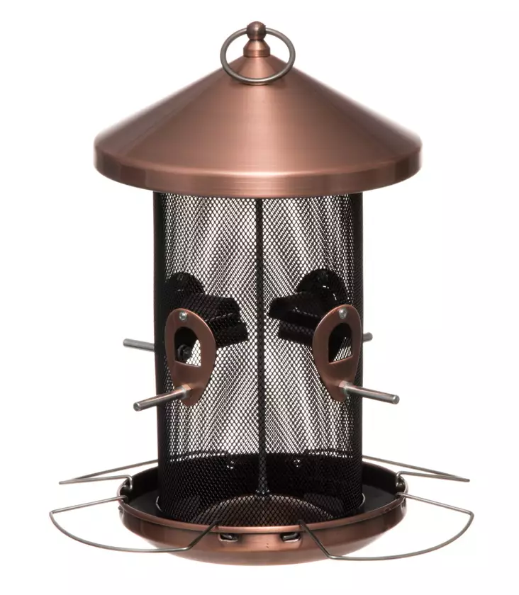 Kuparinen jyv=C3=A4sy=C3=B6tin linnuille. - Lintulaudat ja ruokinta-automaatit - 6410413349773 - 1