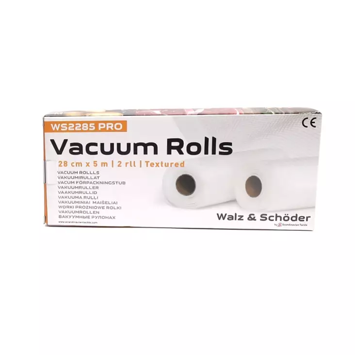 W+S vakuumiputki 28x5x2rll - Vakuumipussit ja vakuumirullat - 6438212105703 - 1