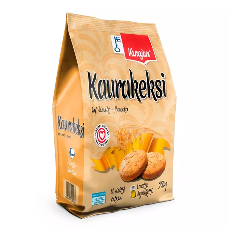 KAURAKEKSI 350G - Leivät, keksit ja leivonnaiset - 6420615455233 - 1