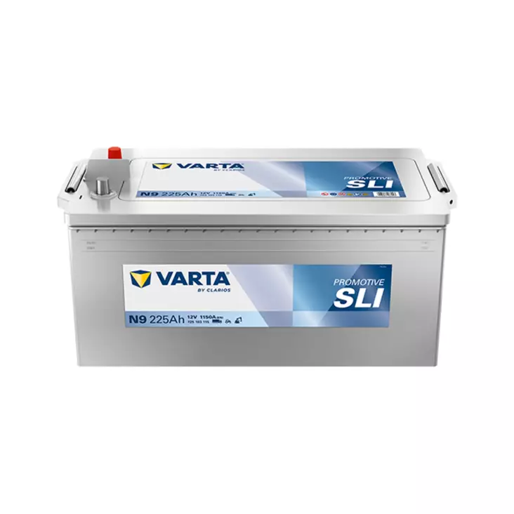 Varta promotive SLI 725103115 12V 225Ah 1150A N9 akku. - Käynnistysakut - 4016987166253 - 1