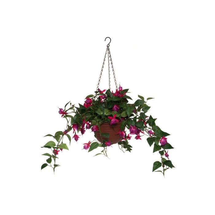 Verenpisara amppelissa 22 cm - Tekokasvit ja muovikukat - 6410416319933 - 1