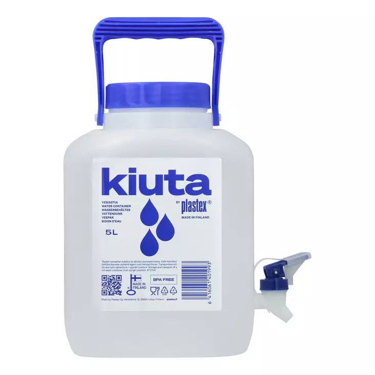 Vesiastia 5L painohanalla - Vesikanisterit ja vesiastiat - 6416061401993 - 1