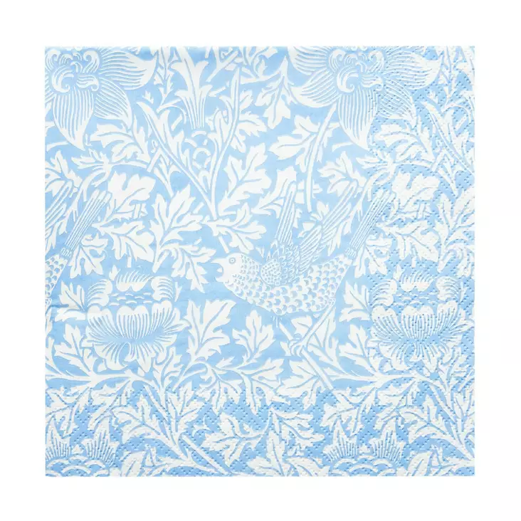 William Morris lautasliina Bird & Anemon - Lounas-servetit 33x33 - 6411630404153 - 1